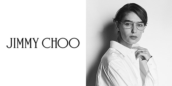 JIMMY CHOO Brillen exklusiv mit Models